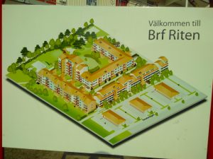 Karta över Brf Riten
